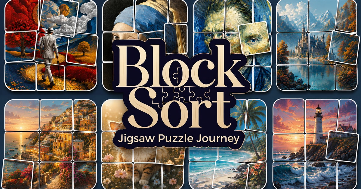 Block Sort - Jigsaw Puzzle Journey