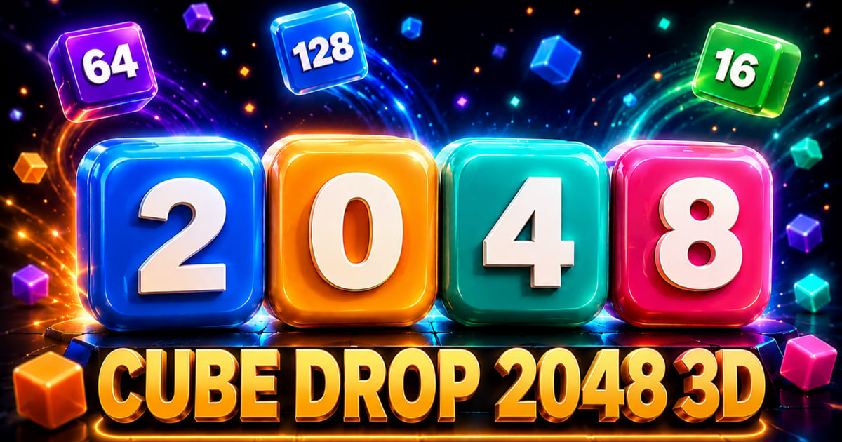 Cube Drop 2048 3D