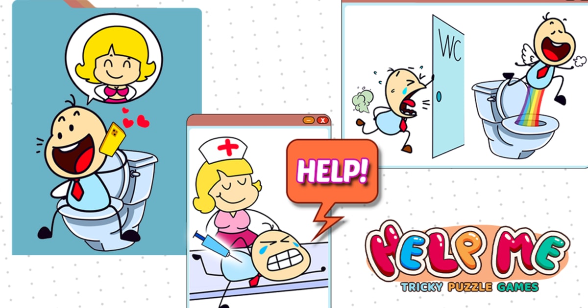 Help Me: Tricky Puzzle Games