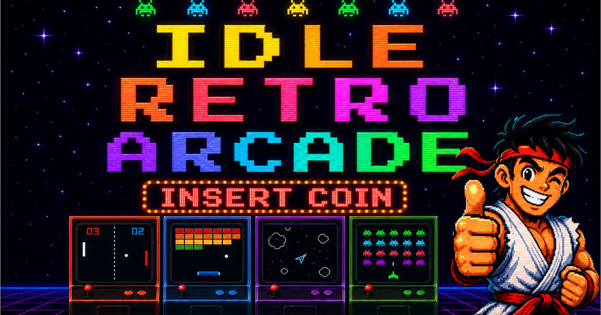 Idle Retro Arcade